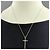Collar de cruz para mujer Tiffany & Co. en oro - vista 3