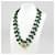Collana Chanel Oro e Verde D'oro  - vista 7
