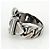 Hermès Hermes Sterling Silber Bandring - Ansicht 3