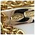 Bulgari Collana con pendente Bvlgari Allegra in oro giallo 18K - vista 4