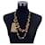 Timeless Chanel Collana Vintage Nappe e Perle D'oro Ebano  - vista 2