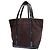 Vanessa Bruno Le Cabas Canvas-Shopper Braun mit Pailletten