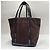 Vanessa Bruno Le Cabas Canvas-Shopper Braun mit Pailletten - Ansicht 13