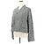 Autre Marque Comme des Garcons Houndstooth Wool Cropped Jacket Black White - view 2