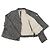 Autre Marque Comme des Garcons Houndstooth Wool Cropped Jacket Black White - view 6