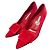 Décolleté Maysale Velour Manolo Blahnik Rosso