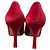Décolleté Maysale Velour Manolo Blahnik Rosso - vista 6