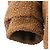 Autre Marque DAISY LIN Fondant Chocolat Shearling Half Coat Castaño - vista 8
