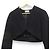 Autre Marque Bolero de lana DES PRES Negro - vista 4