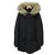 Autre Marque Abrigo de lana RAMAR CLOTH de Woolrich Negro