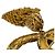 Spilla con nappa Chanel Coco Mark D'oro - vista 12