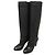 Autre Marque Botas largas de cuero Gianvito Rossi Negro