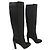 Autre Marque Botas largas de cuero Gianvito Rossi Negro - vista 3