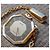 Relógio de bolso a quartzo Seiko Centennial ref. 6730-0210 Prata Dourado - vista 3