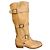 Botas de cuero perforado Belstaff en estado nuevo Beige
