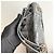 Saint Laurent Borsa Niki Medium in Pelle Grigia Grigio - vista 10