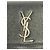 Saint Laurent YSL Monogram Chain Wallet Black - view 2