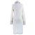 Autre Marque Katia Serafini cremefarbenes Kaschmir-Rollkragenkleid Roh - Ansicht 3