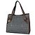 Fendi Zucchino Tote Bag Braun Grün