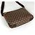 Borsa a Spalla Louis Vuitton Brooklyn MM Marrone Damier ebene - vista 2