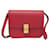 Céline Borsa a Spalla Celine Classic Box Medium Rosso  - vista 1