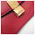 Céline Borsa a Spalla Celine Classic Box Medium Rosso  - vista 8