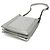 Borsa a tracolla Chanel Boy Chanel North South Chain Argento - vista 3