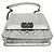 Borsa a tracolla Chanel Boy Chanel North South Chain Argento - vista 7
