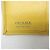 Prada Saffiano Triangle Logo Bi-Fold Wallet Yellow - view 14