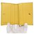 Prada Saffiano Triangle Logo Bi-Fold Wallet Yellow - view 3