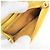 Prada Saffiano Triangle Logo Bi-Fold Wallet Yellow - view 4