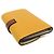 Cartera trifold Loewe de piel marrón y amarillo Castaño - vista 6