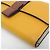 Cartera trifold Loewe de piel marrón y amarillo Castaño - vista 8