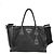 Prada Concept 1BA183 Schultertasche aus Leder und Nylon für Damen Schwarz