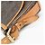 Borsa a tracolla Louis Vuitton Monogram Tulam GM da donna Marrone - vista 7