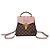 Zaino Louis Vuitton Damier Clapton Marrone Rosa