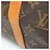 Louis Vuitton Monogram Keepall 50 Marrone  - vista 14