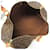 Louis Vuitton Monogram Keepall 50 Marrone  - vista 3