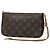Louis Vuitton Monogram Pochette Accessoires Marrone