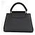 Borsa Louis Vuitton Capucines MM Nero - vista 3