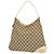 Gucci GG Canvas Schultertasche Weiß Beige