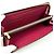 Cartera Long Clemence Louis Vuitton Castaño Burdeos Fucsia Monograma - vista 5