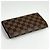 Cartera larga Louis Vuitton Damier Marrón Castaño Damier ebene - vista 2