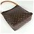 Borsa a Spalla Louis Vuitton Looping GM Marrone Monogramma - vista 2