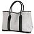 Hermès Borsa Tote Hermes Garden Party PM Marrone Nero