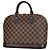 Borsa Louis Vuitton Alma in Damier Brown Marrone Damier ebene