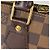Borsa Louis Vuitton Alma in Damier Brown Marrone Damier ebene - vista 5