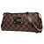Borsa a tracolla 2-Way Louis Vuitton Eva Marrone Damier ebene