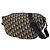 Borsa a tracolla Christian Dior motivo Trotter Beige Blu navy