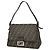 Fendi Mamma Baguette Schultertasche Braun
